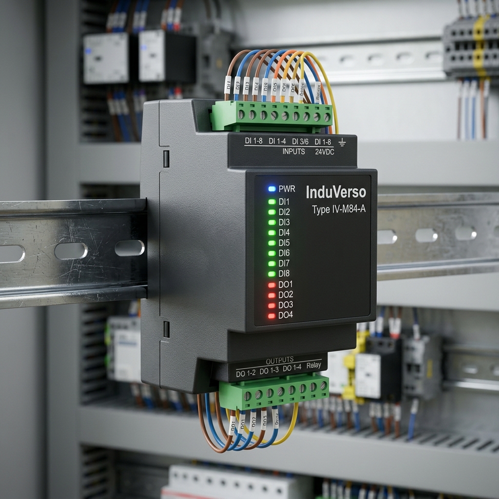Mini PLC Industrial InduVerso